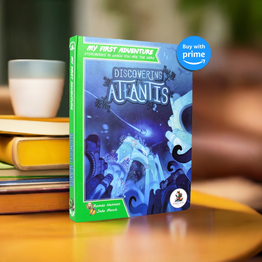 My First Adventure: Discovering Atlantis - Fable Fox Press